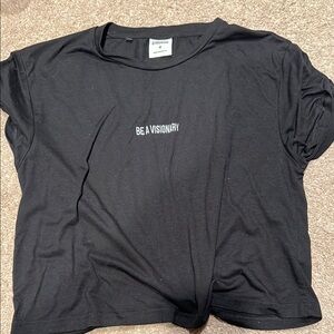 Gymshark Black Visionary Tee